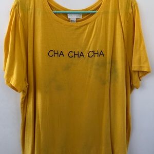 Yellow t shirt, super soft